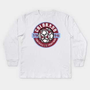 Football Is Everything - Colorado Vintage Kids Long Sleeve T-Shirt